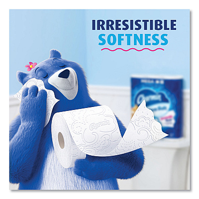 Charmin Ultra Soft Bathroom Tissue, Mega Roll, Septic Safe, 2-Ply, White, 224 Sheets/Roll, 12 Rolls/Pack (PGC08813PK)
