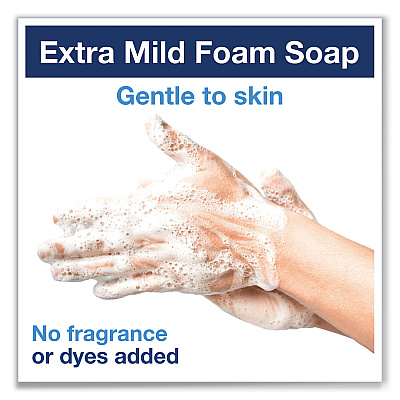 Tork Mild Foam Soap S26 Refill, Unscented, 2 L, 2/Pack (TRK400039)
