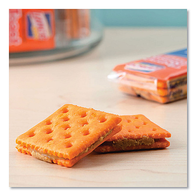 Lance Toast Cheese Crackers, Peanut Butter, 1.5 oz Packet, 24/Box (OFXSN40653)