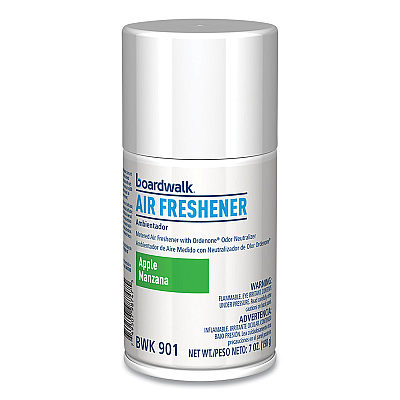 Boardwalk Metered Air Freshener Refill, Apple Harvest, 7 oz Aerosol Spray, 12/Carton (BWK901)