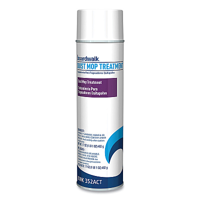 Boardwalk Dust Mop Treatment, Pine Scent, 17 oz Aerosol Spray, 12/Carton (BWK352ACT)