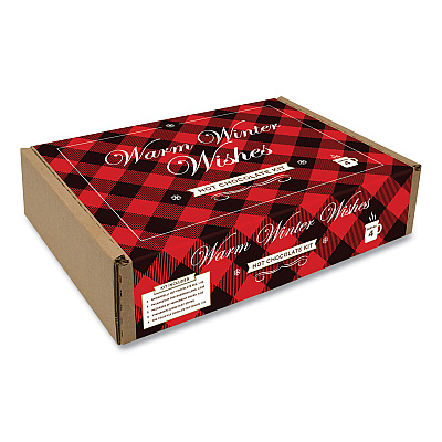 Snack Box Pros Warm Winter Wishes Hot Chocolate Kit, 20 Assorted Items/Box (GRR70000117)