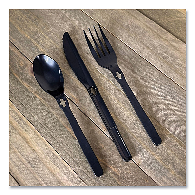 Knife WeGo Polystyrene, Knife, Black, 1000/Carton (WEG54101102)