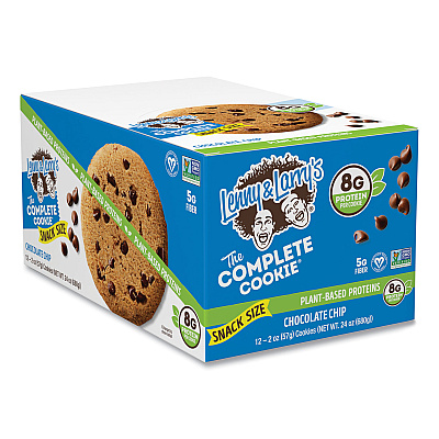 Lenny & Larry's Chocolate Chip Cookie, 2 oz Packet. 12/Pack (GRR22002081)