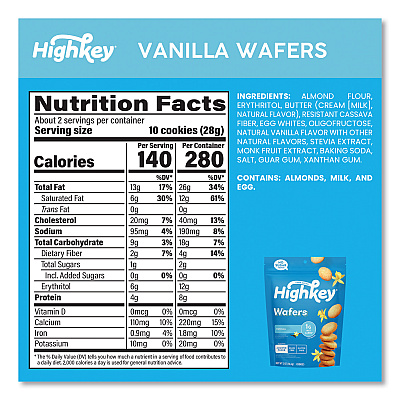 HighKey Variety Pack, Assorted Flavors, 2 oz Packet, 6/Carton (GRR60000274)