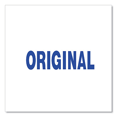 Universal Message Stamp, ORIGINAL, Pre-Inked One-Color, Blue (UNV10060)