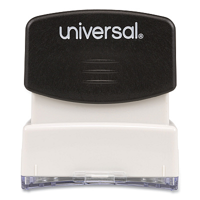 Universal Message Stamp, PAST DUE, Pre-Inked One-Color, Red (UNV10063)