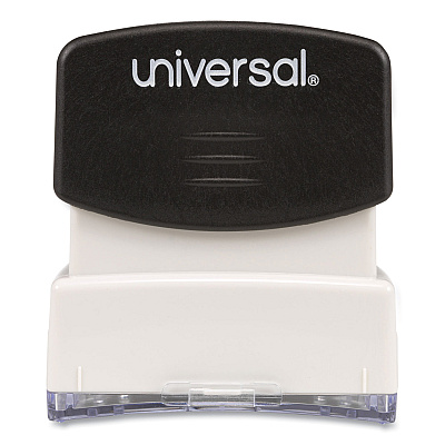 Universal Message Stamp, VOID, Pre-Inked One-Color, Blue (UNV10071)