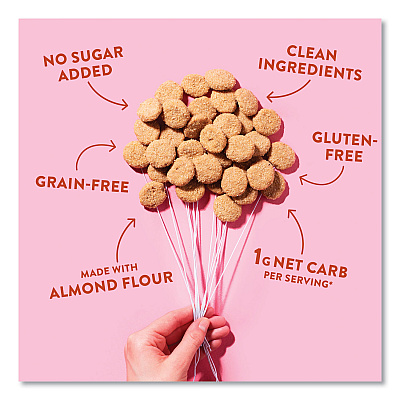 HighKey Snickerdoodle Cookies, Snickerdoodle, 2 oz Bag, 6/Carton (GRR60000271)