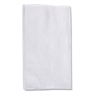 Boardwalk 1/8-Fold Dinner Napkins, 2-Ply, 15 x 17, White, 300/Pack, 10 Packs/Carton (BWK8321W)