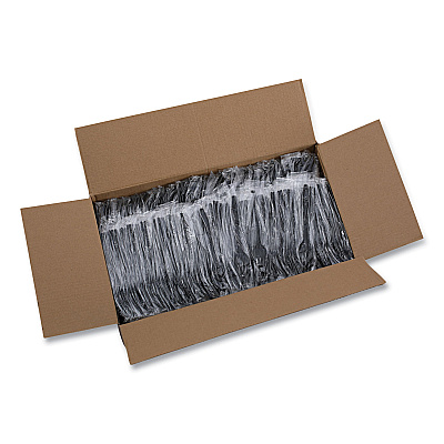 Boardwalk Heavyweight Wrapped Polypropylene Cutlery, Fork, Black, 1,000/Carton (BWKFORKHWPPBIW)