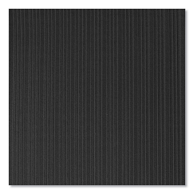 Crown Ribbed Vinyl Anti-Fatigue Mat, Rib Embossed Surface, 36 x 144, Black (CWNFL3612BK)