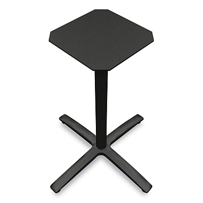 HON Between Seated-Height X-Base for 30" to 36" Table Tops, 26.18w x 29.57h, Black (HONBTX30SCBK)