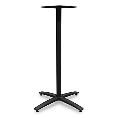 HON Between Standing-Height X-Base for 30" to 36" Table Tops, 26.18w x 41.12h, Black (HONBTX42SCBK)