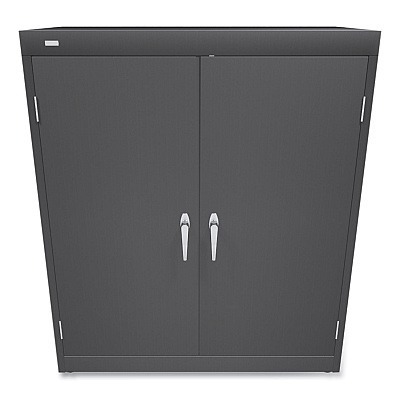 HON Assembled Storage Cabinet, 36w x 18.13d x 41.75h, Charcoal (HONSC1842S)