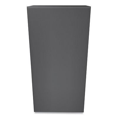 HON Assembled Storage Cabinet, 36w x 24.25d x 71.75, Charcoal (HONSC2472S)