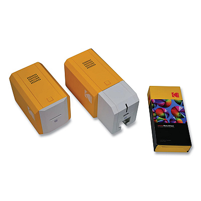 Kodak Photo ID Color Ribbon Kit, Black/Cyan/Magenta/Yellow (SRX653619)