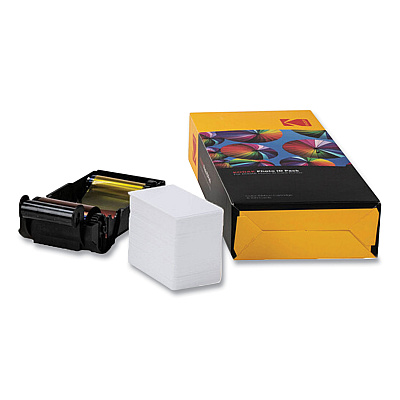 Kodak Photo ID Color Ribbon Kit, Black/Cyan/Magenta/Yellow (SRX653619)