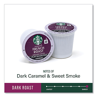 Starbucks French Roast K-Cups, 72/Carton (GRR22002159)