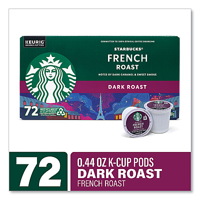 Starbucks French Roast K-Cups, 72/Carton (GRR22002159)