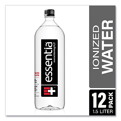 Essentia Ionized Alkaline Water, 12 oz Bottle, 12/Carton (GRR22002029)