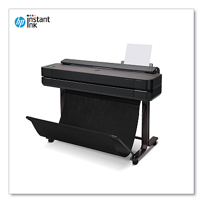 HP DesignJet T650, 24" Wireless Inkjet Printer (HEW5HB08G)