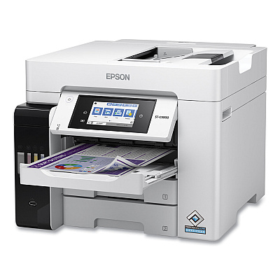Epson WorkForce Pro ST-C5000 Supertank Color MFP, Copy/Fax/Print/Scan (EPSC11CJ29203)