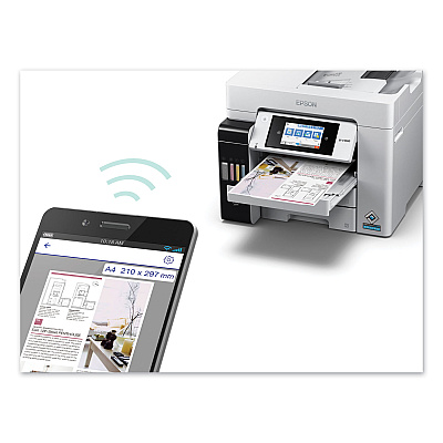 Epson WorkForce Pro ST-C5000 Supertank Color MFP, Copy/Fax/Print/Scan (EPSC11CJ29203)