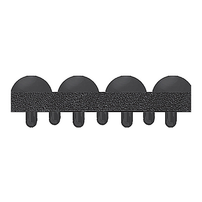 Crown Yoga-Flex, 36 x 48, Black (CWNYF0034BK)