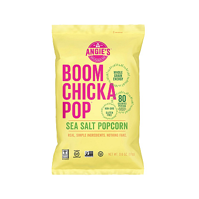 ANGIES BOOMCHICKAPOP BOOMCHICKAPOP Popcorn, 0.6 oz Bag, 24 Bags/Carton (OFXSN01027)