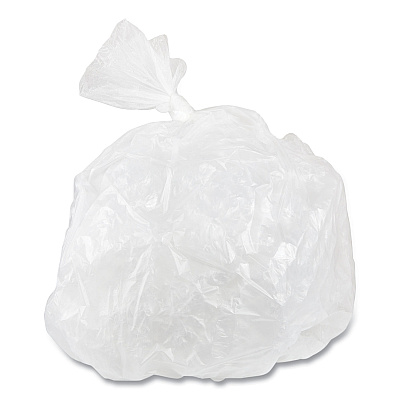 Inteplast Group High-Density Commercial Can Liner Value Pack, 55 gal, 11 mic, 36" x 58", Clear, Interleaved Roll, 25 Bags/Roll, 8 Rolls/CT (IBSVALH3660N12)