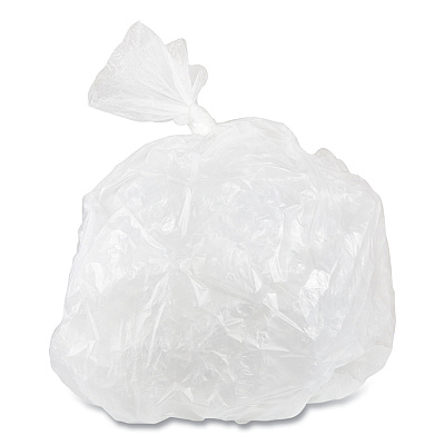 Inteplast Group High-Density Commercial Can Liner Value Pack, 60 gal, 14 mic, 38" x 58", Clear, Interleaved Roll, 25 Bags/Roll, 8 Rolls/CT (IBSVALH3860N16)