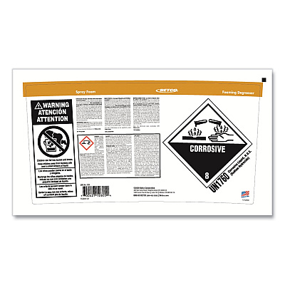 Betco Spray Foam Degreaser, Unscented, 5 gal Pail (BET1260500)
