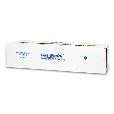 Inteplast Group Poly Bun Pan Cover Lid, 21 x 35, 19 Micron, Clear, Plastic, 200/Carton (IBSBP21635)