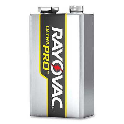Rayovac Ultra Pro Alkaline 9V Batteries, 6/Pack (RAYAL9V6J)