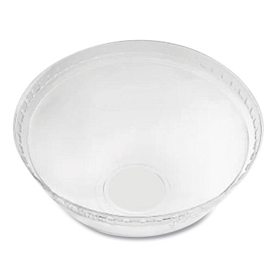 Karat PET Lids, Dome Lid, Fits 12 oz to 24 oz Cold Cups, Clear, 1,000/Carton (KRTCKDL626)