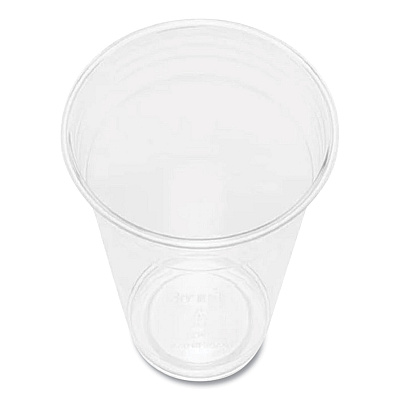 Karat PET Plastic Cups, 24 oz, Clear, 600/Carton (KRTCKC24)