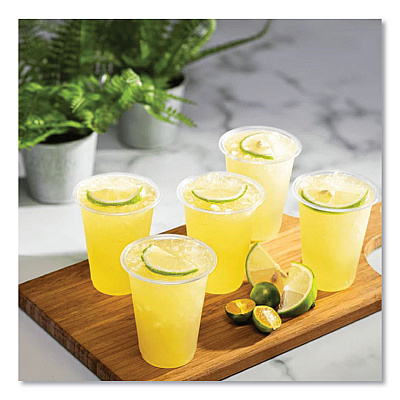 Karat PET Plastic Cups, 7 oz, Clear, 1,000/Carton (KRTCKC7)