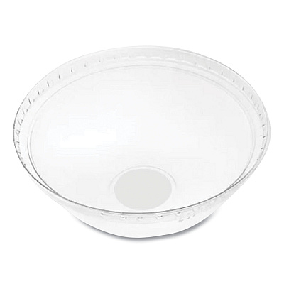 Karat PET Lids, Dome Lid, Fits 32 oz Cold Cups, Clear, 500/Carton (KRTCKDL107)