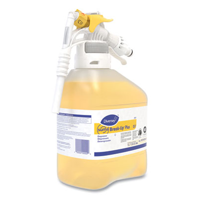 Diversey Suma Break-Up Plus Solvent Free Cleaner Degreaser, Surfactant Scent, 5 L Bottle (DVO101107413)