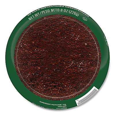 Folgers Instant Coffee Crystals, Classic Decaf, 8 oz (FOL20630)