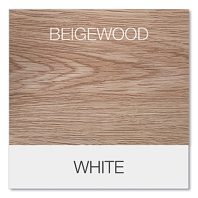 Workspace by Alera L-Shaped Writing Desk, 59.05" x 59.05" x 29.53", Beigewood/White (ALEWSL5959WB)