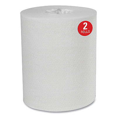 WypAll Power Clean Wipers for WetTask Customizable Wet Wiping System with (1) Bucket, 6 x 12, Unscented, 95/Roll, 6 Rolls/Carton (KCC06001)