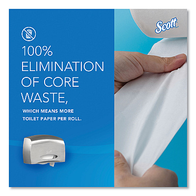 Scott Pro Coreless Jumbo Roll Tissue Dispenser, EZ Load, 14.38 x 6 x 9.75, Stainless Steel (KCC09601)