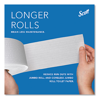 Scott Pro Coreless Jumbo Roll Tissue Dispenser, EZ Load, 14.38 x 6 x 9.75, Stainless Steel (KCC09601)
