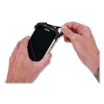 ergodyne Squids 5547 Scanner Wrist Mount Holder, 4 x 5 x 0.5, Plastic, Black (EGO19147)
