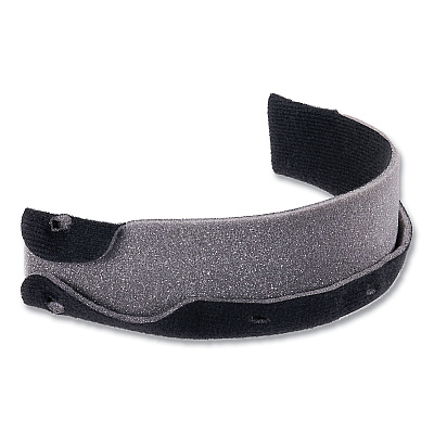 ergodyne Skullerz 8990 Lightweight Hard Hat Sweatband Replacement, Polyester, Black, 10/Pack (EGO60234)