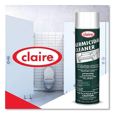 Claire Germicidal Cleaner, Floral Scent, 19 oz Aerosol Spray (CGC873EA)