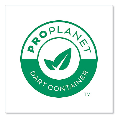 Solo Compostable Paper Hot Cups, ProPlanet Seal, 8 oz, White/Green, 50/Pack (SCC378PLAPLATPK)