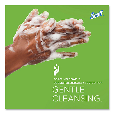 Scott Essential Green Certified Foam Skin Cleanser Refill, Unscented, 1,000 mL (KCC91565)